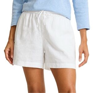 NWOT Tommy Bahama Women's Crisp White Linen Shorts